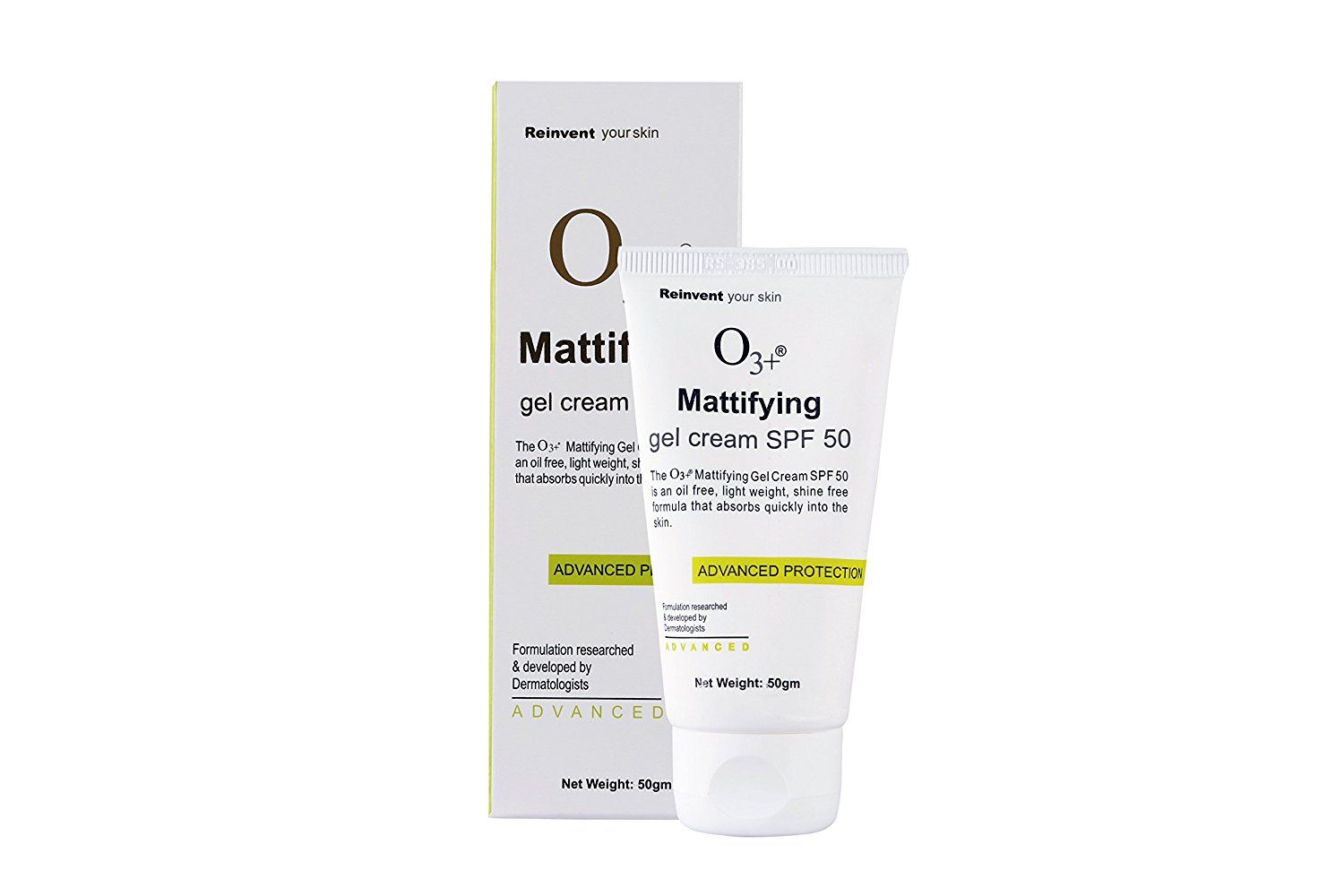 o3  sunscreen spf 50 for oily skin