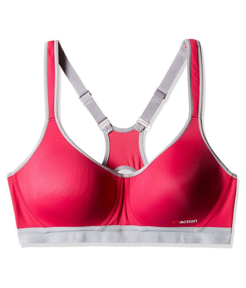 Buy Triumph  Polyester Sports Bra  Pink Online at Best 