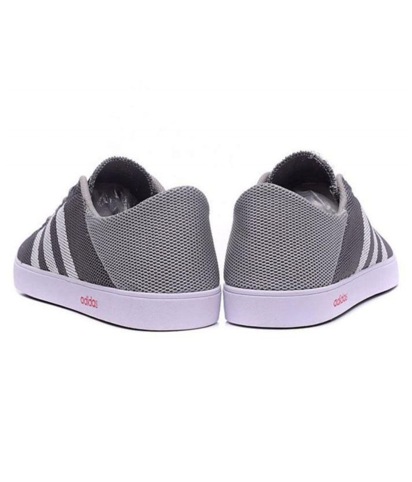 adidas neo gray sneakers