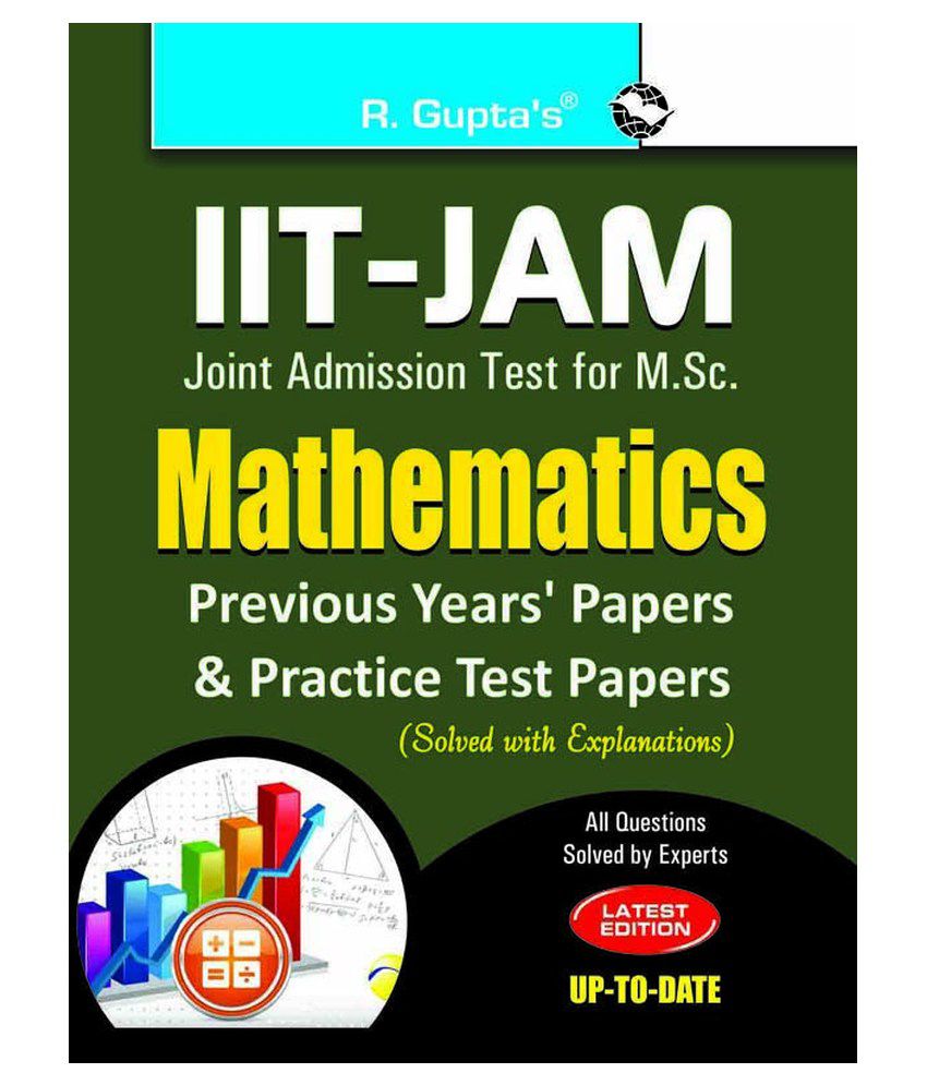     			IIT-JAM M.Sc. Mathematics Practice Test & Previous Years' Papers (Solved)