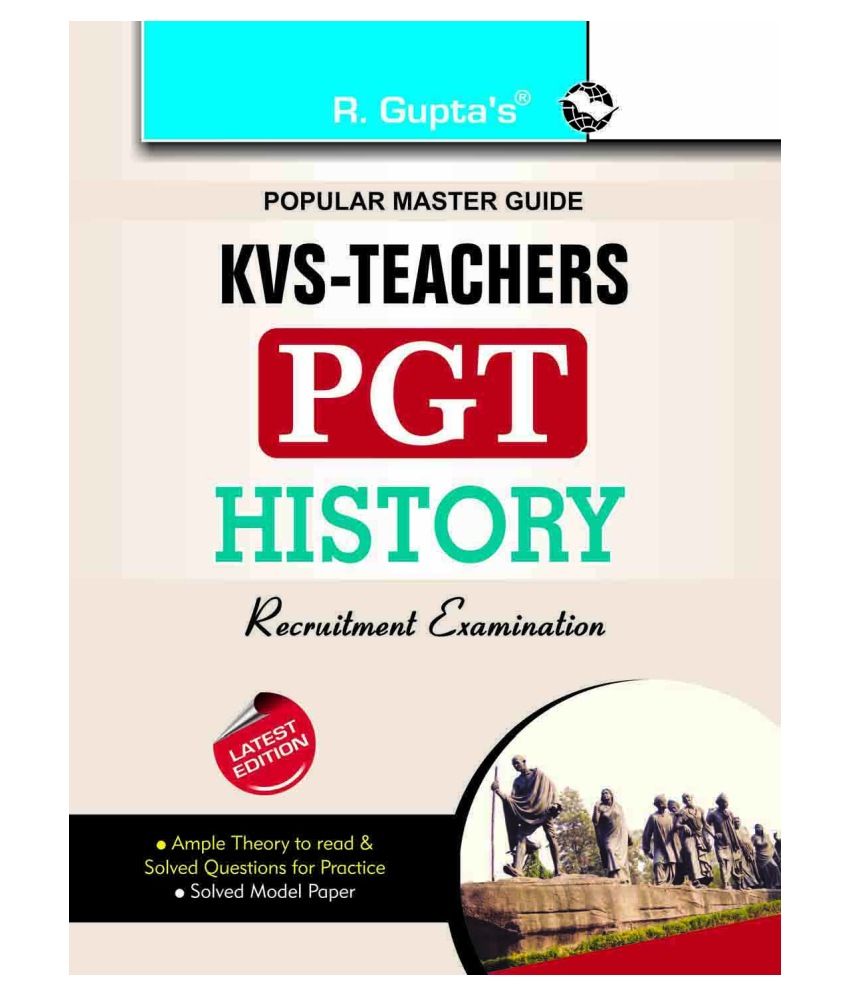     			KVS: History (PGT) Teachers Exam Guide