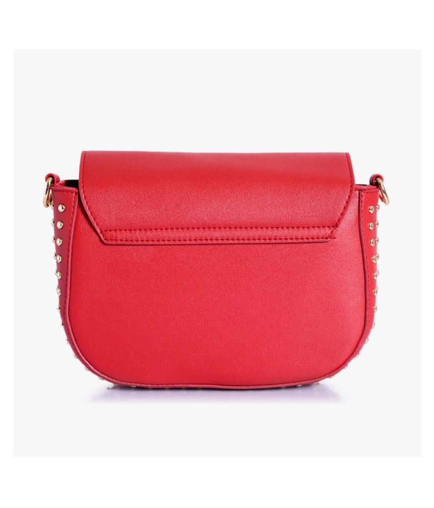 lino perros red handbag