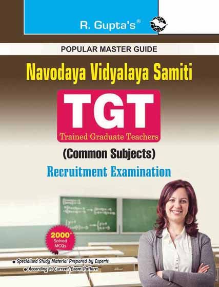     			Navodaya Vidyalaya Samiti : TGT (Common Subject) Recruitment Exam Guide