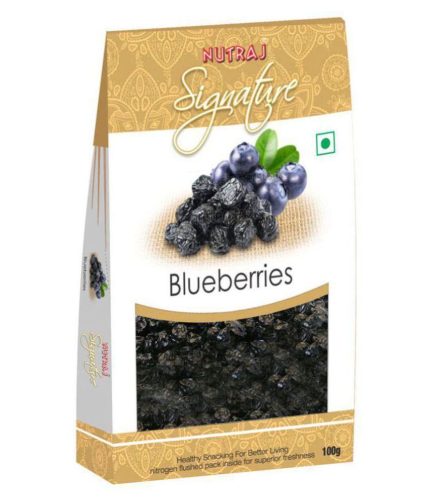 Nutraj Signature Dried Blueberries 100G (Pack Of 2) Buy Nutraj