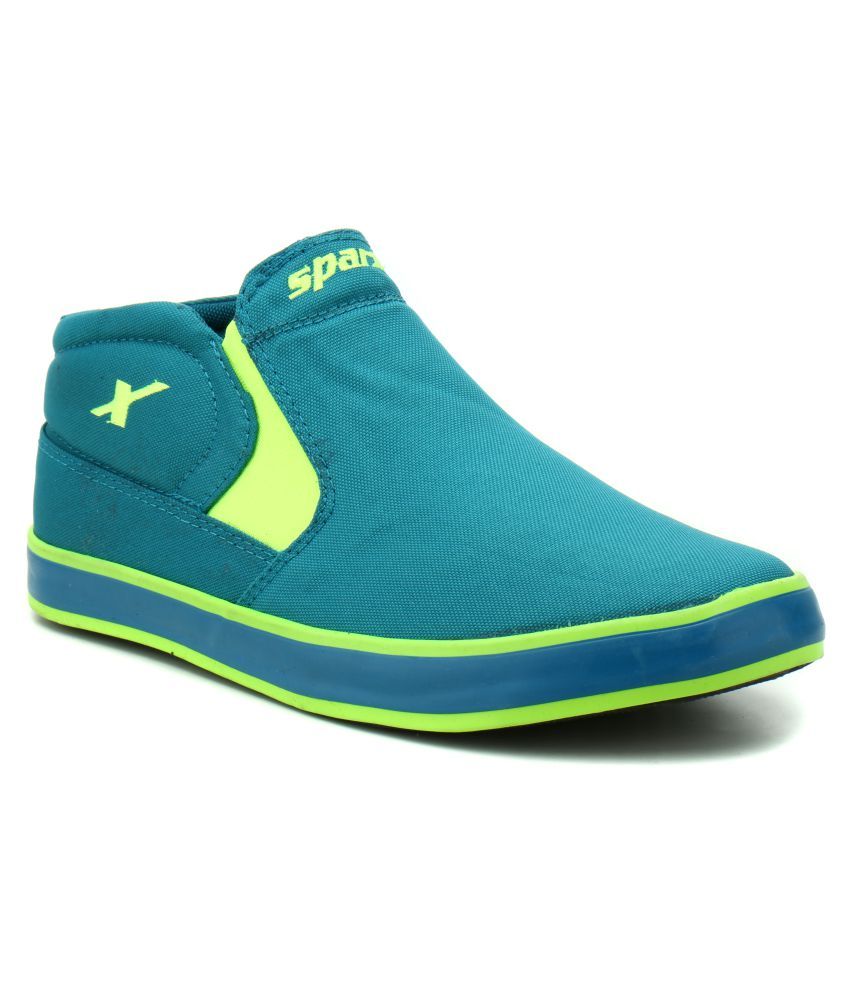 sparx men's mesh loafers