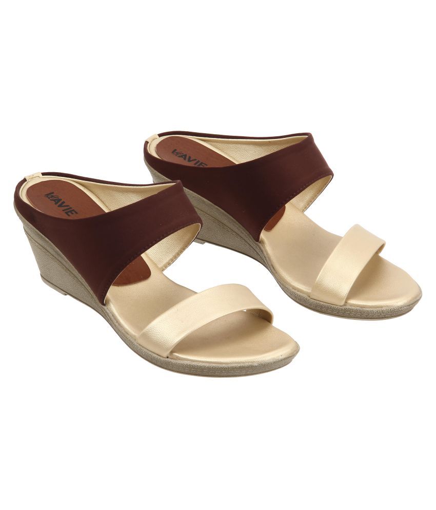 Aliexpress.com : Buy Summer Women Sexy Low Heels Wedges Brown Sandals Leather Casual&Party Shoes 