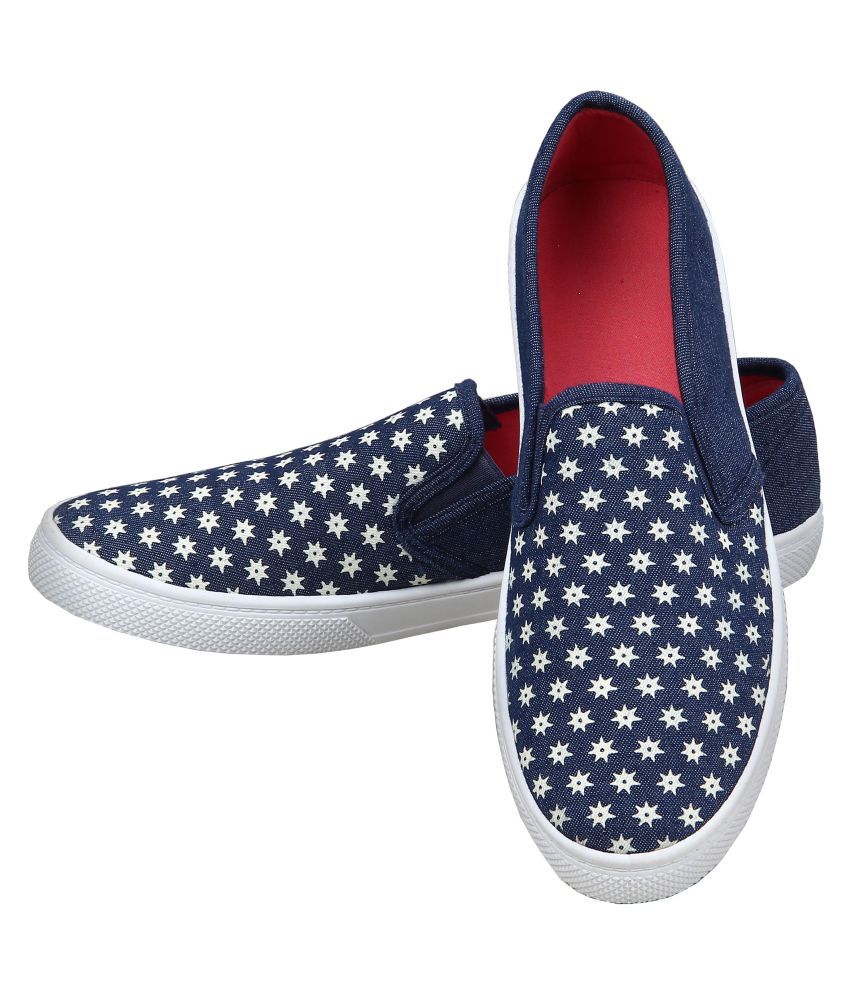 womens flats navy