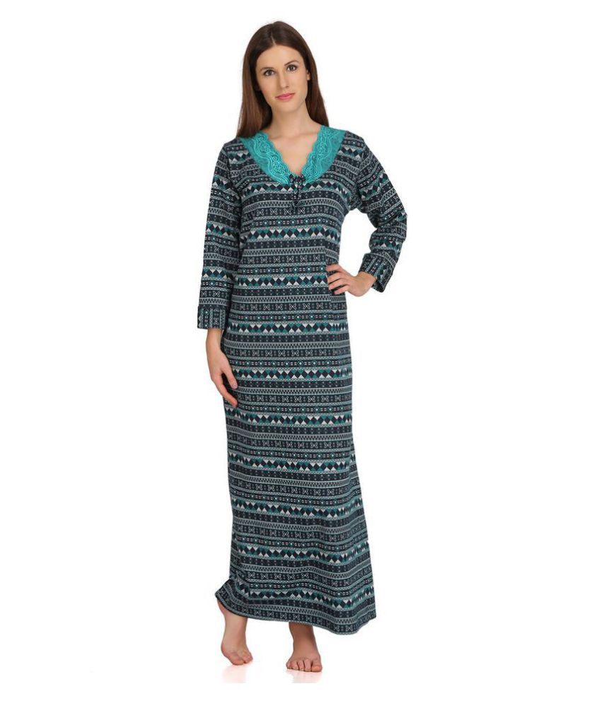 woolen night gown online