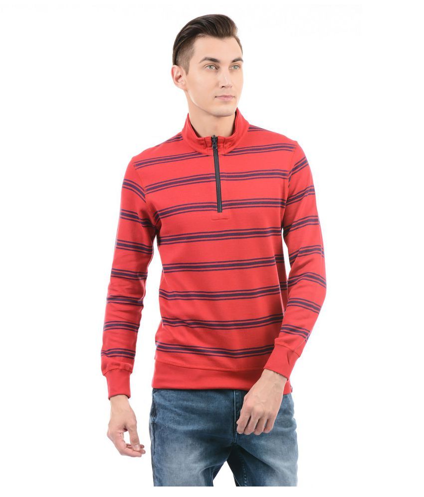monte carlo red sweatshirt
