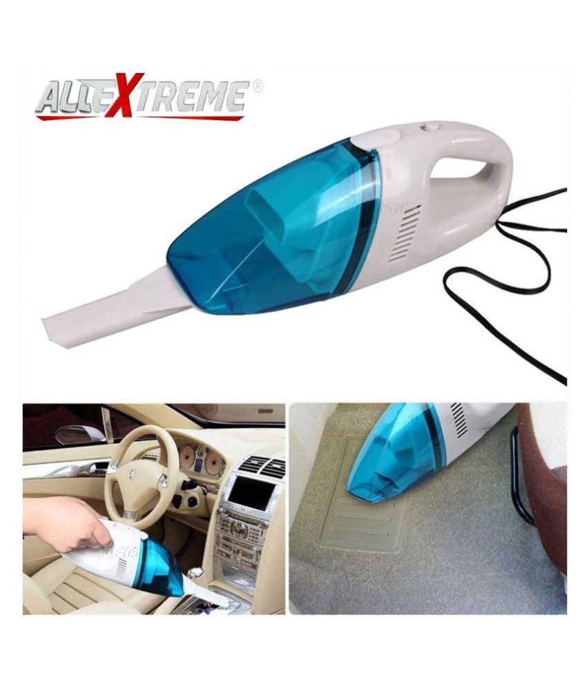 AllExtreme 60W Mini 12V Car Vacuum Cleaner Portable Lightweight High Power Handheld for Wet/Dry