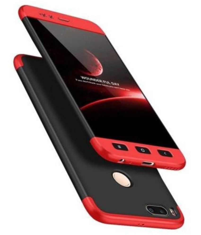 Xiaomi Redmi 5A Bumper Cases Head Kik Black Plain Back Covers