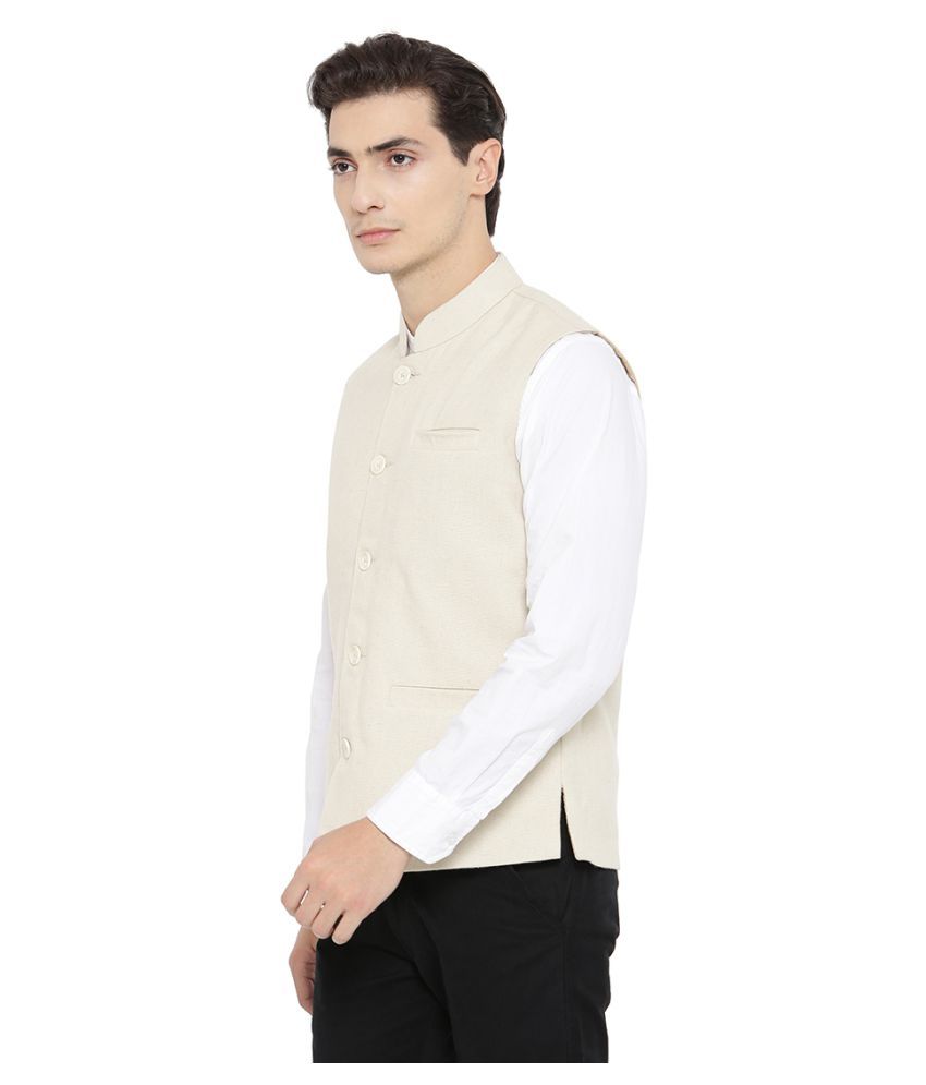 off white nehru jacket