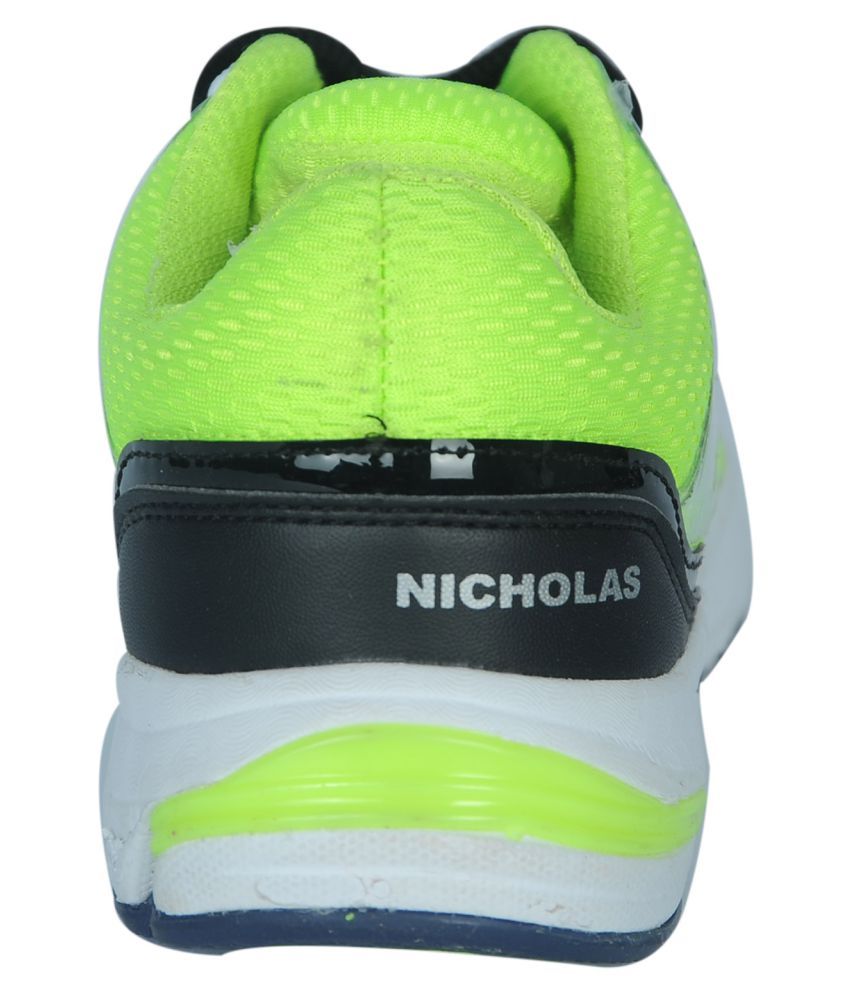 nicce white trainers