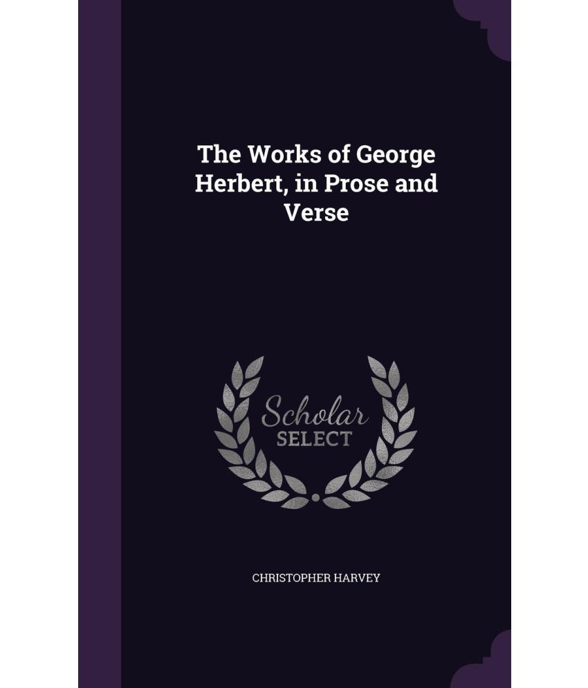 george herbert poetry book
