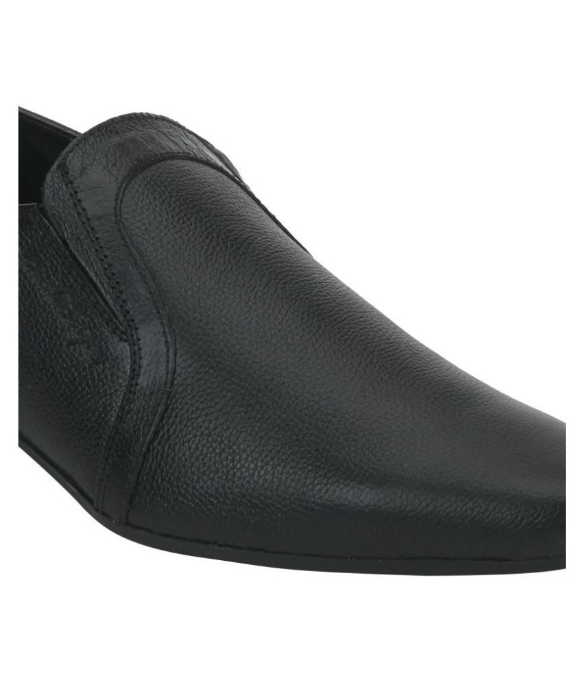 red tape genuine leather slip on shoes