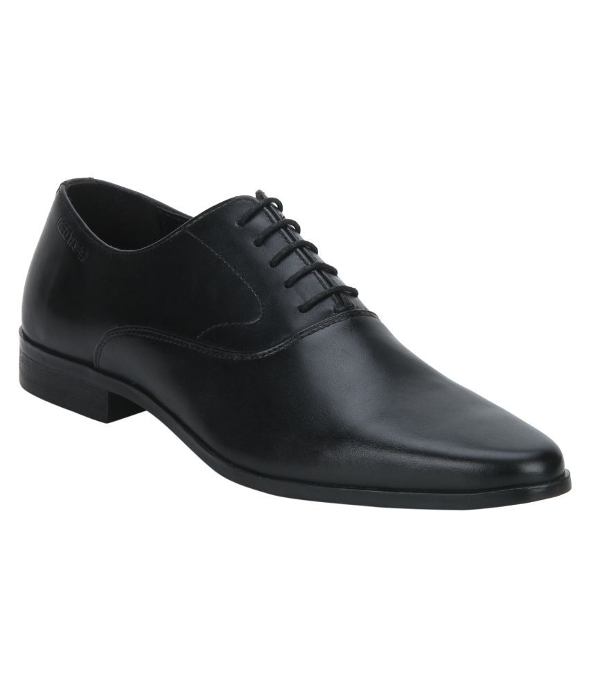 Red Tape Oxford Genuine Leather Black Formal Shoes Price in India- Buy ...