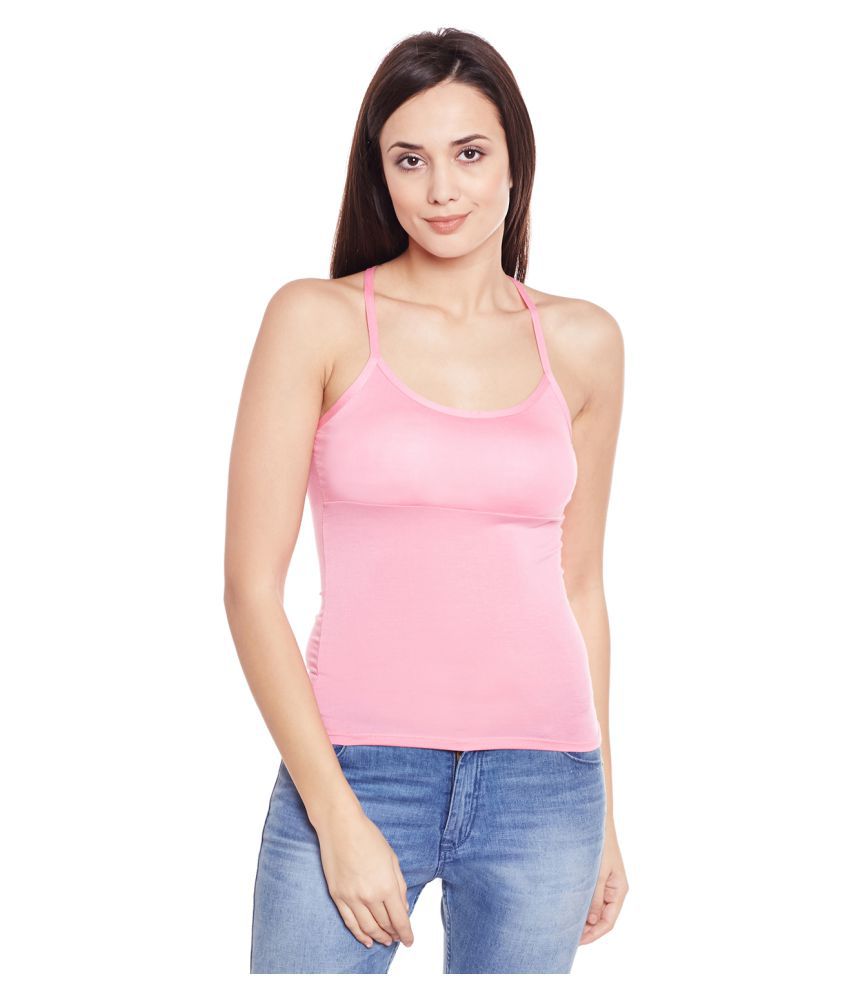 Buy Camey Cotton Lycra Slip - Pink Online at Best Prices in India ...