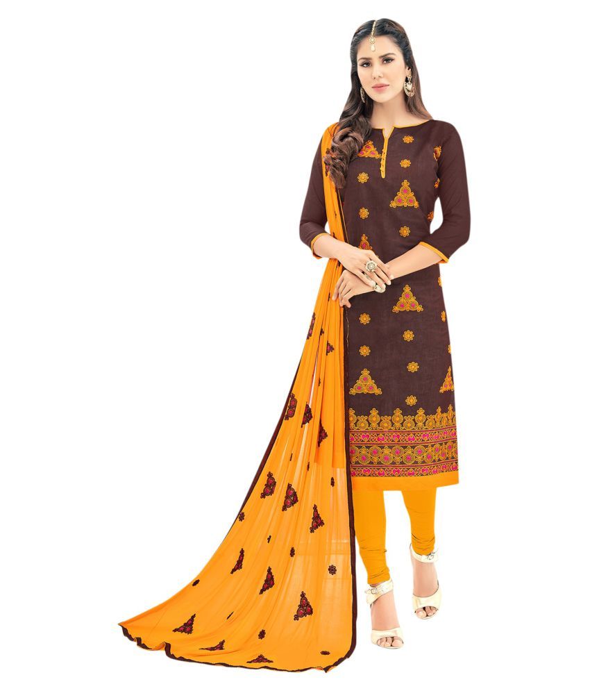 chanderi gown