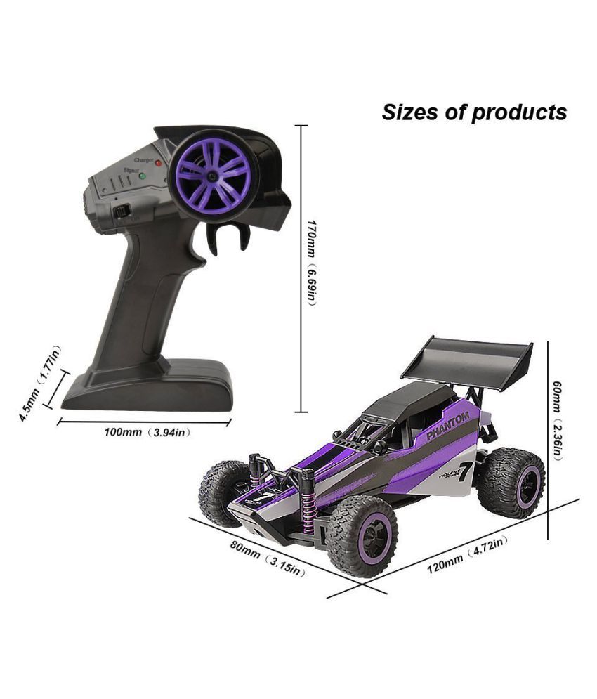purple remote control car