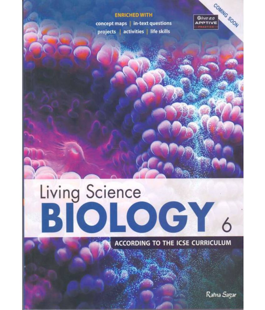 Icse Living Science Biology Class 6 Buy Icse Living Science Biology 9816