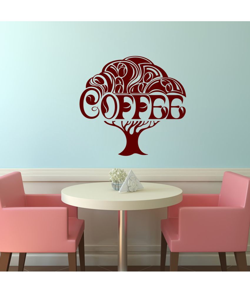     			Sticker Studio Coffee tree Floral Floral PVC Sticker