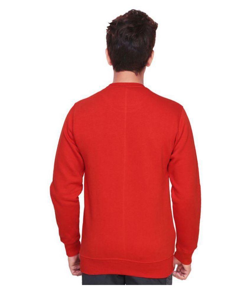 red adidas sweatshirt mens