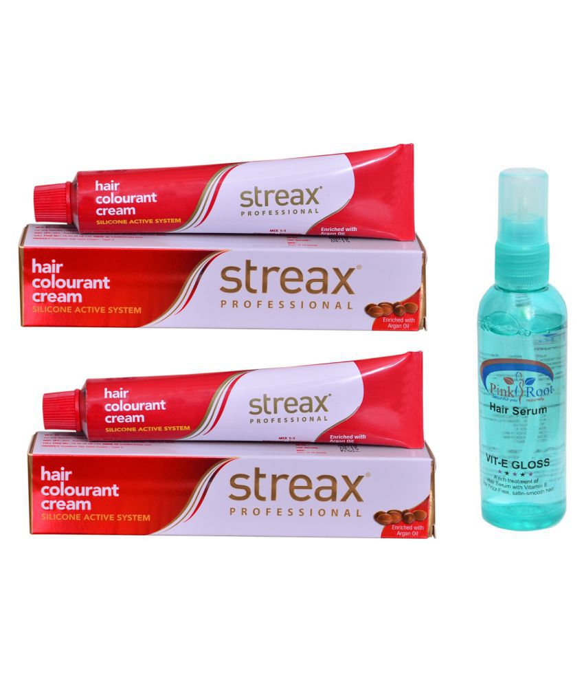 Streax Semi Permanent Hair Color Copper 60 gm Pack of 3: Buy Streax Semi  Permanent Hair Color Copper 60 gm Pack of 3 at Best Prices in India -  Snapdeal