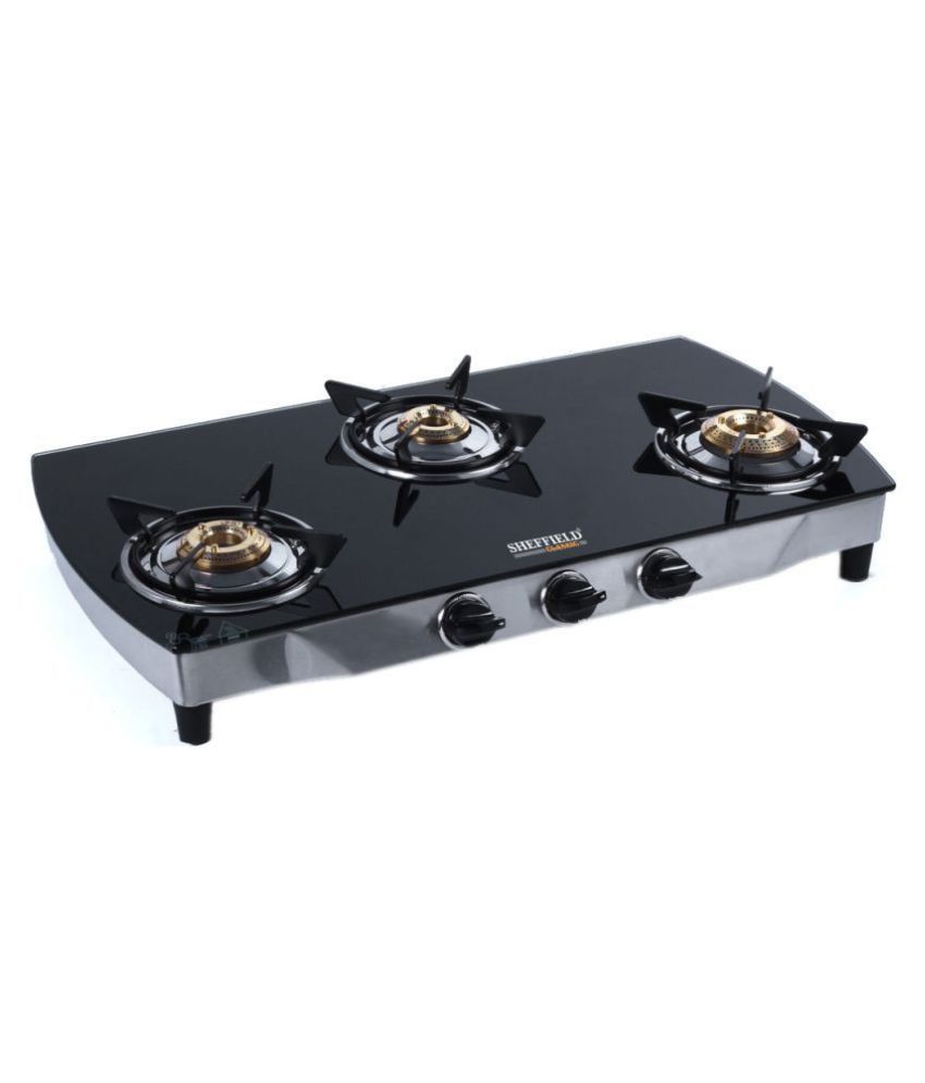 Sheffield Classic SH2016 3 Burner Manual Gas Stove Price in India