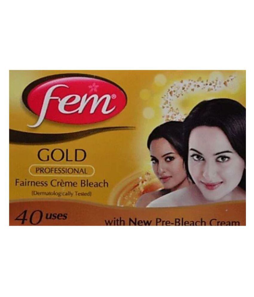 Fem GOLD BLEACH Facial Kit 300 gm Buy Fem GOLD BLEACH Facial Kit 300