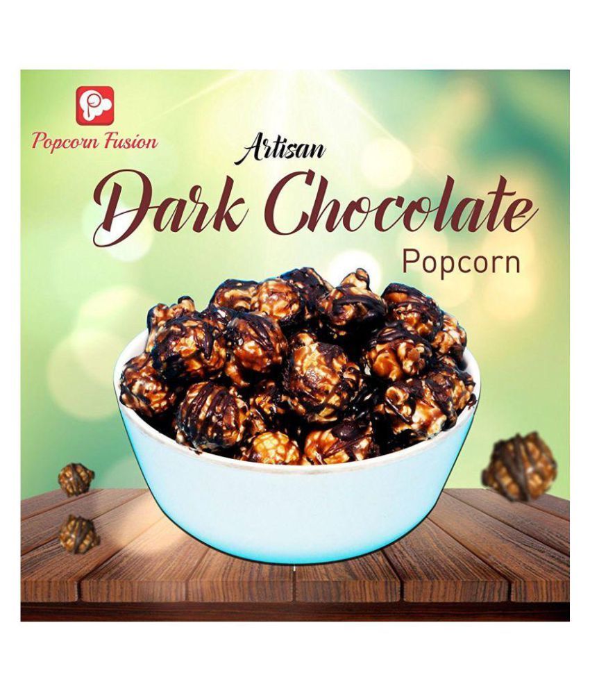 Popcorn Fusion Popped Popcorn ChcoCarmel 300 gm Pack of 2 Buy Popcorn