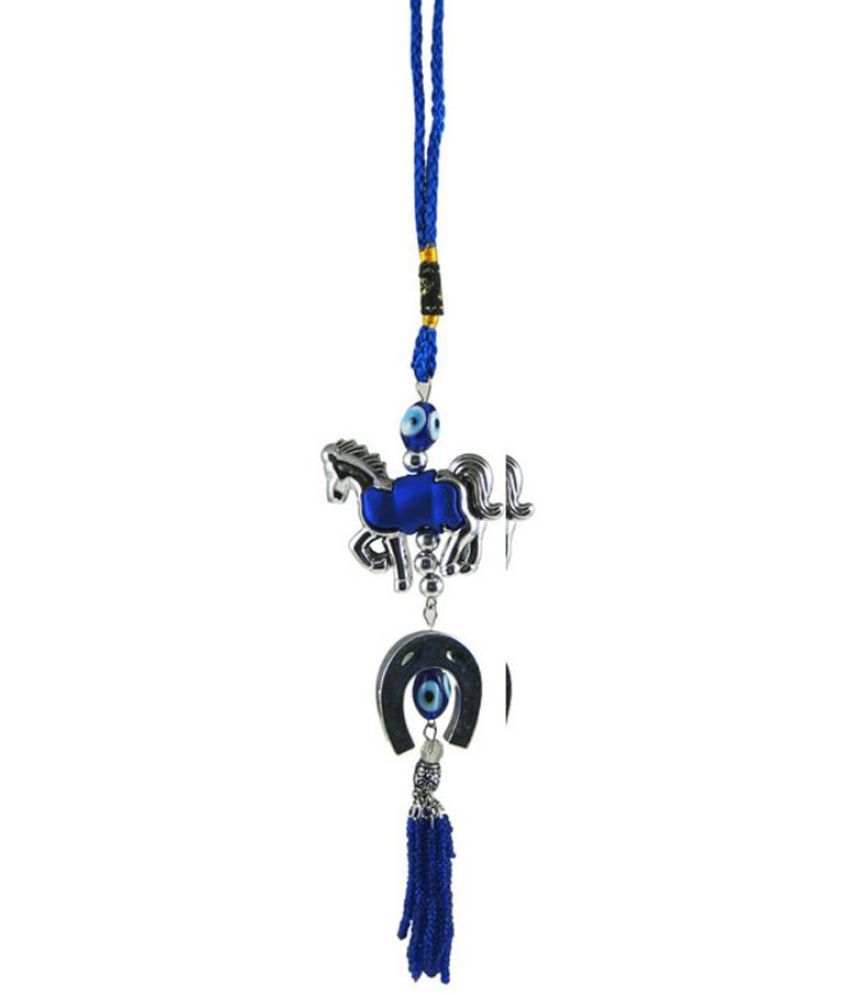     			Sagar Collection Evil Eye Horse And Horse Shoe Hanging For Good Luck And Prosperity Horse Zodiac