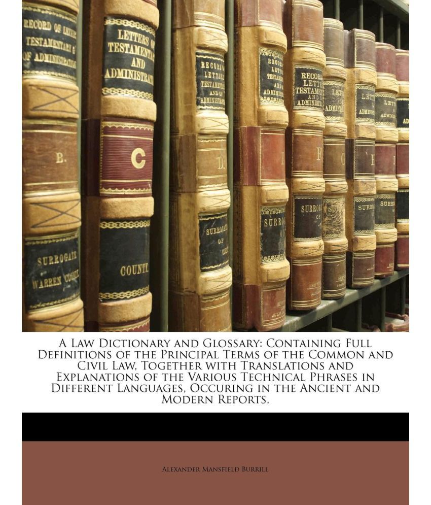 a-law-dictionary-and-glossary-volume-i-buy-a-law-dictionary-and