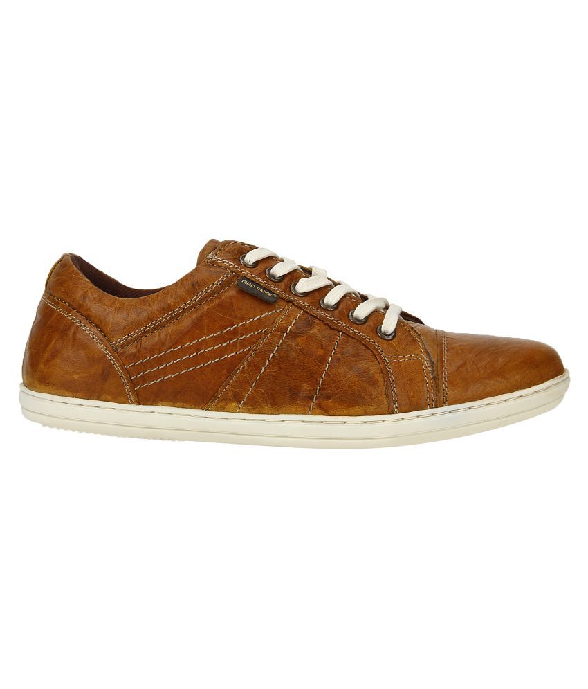 red tape men tan sneakers