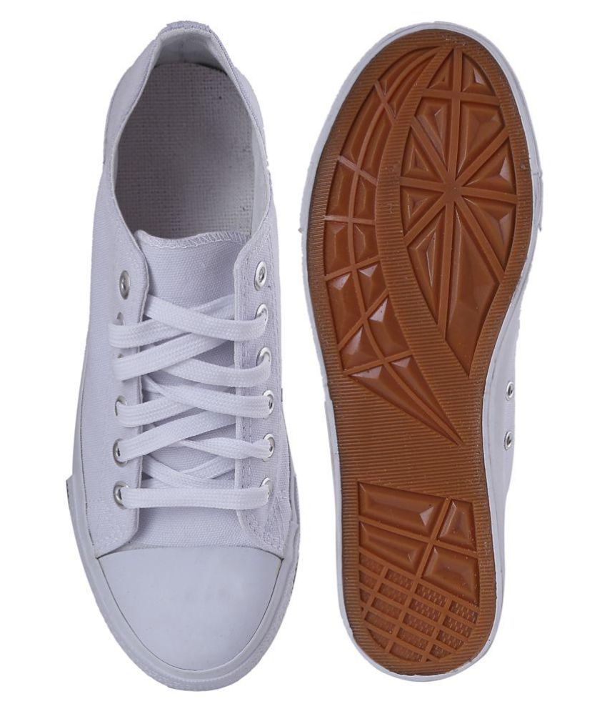 romanfox white casual sneaker