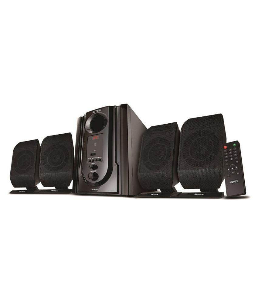 Buy Intex IT-4.1 XV 301 FMUB 4.1 Speaker System Online at ...