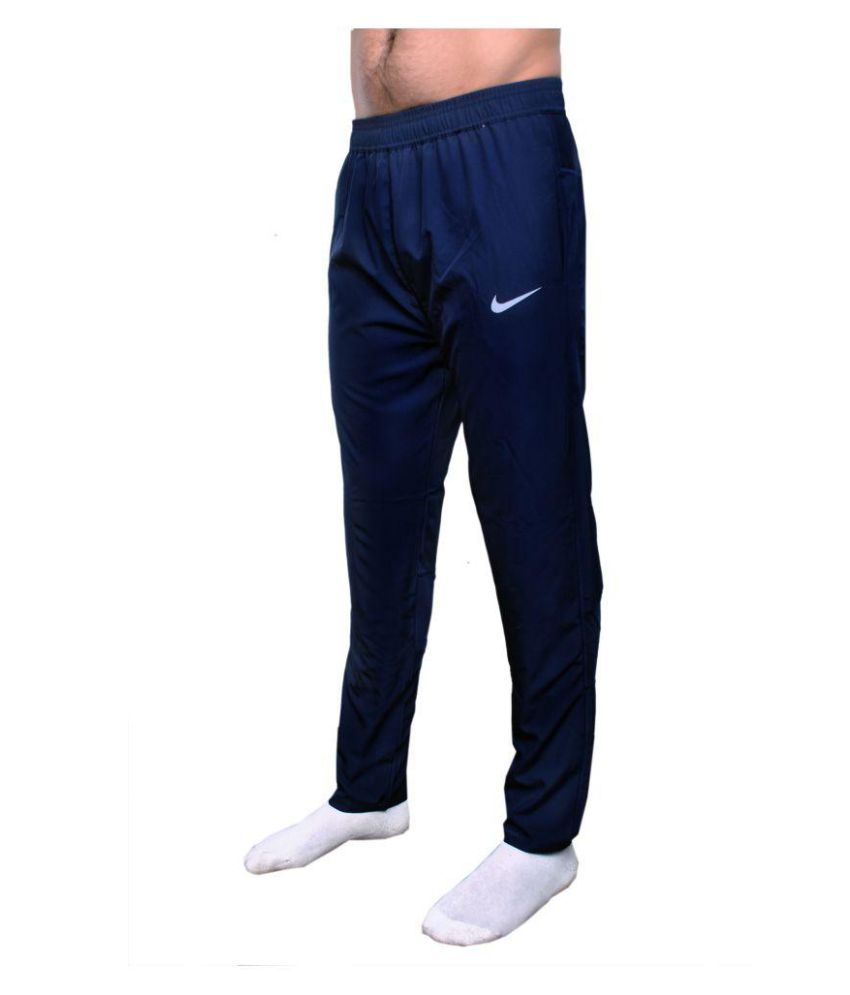 nike polyester lycra track pants