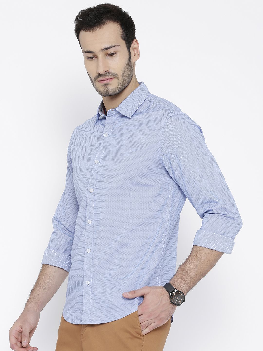 United Colors of Benetton Grey Slim Fit Shirt - Buy United Colors of ...
