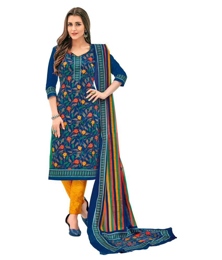 snapdeal suit salwar cotton
