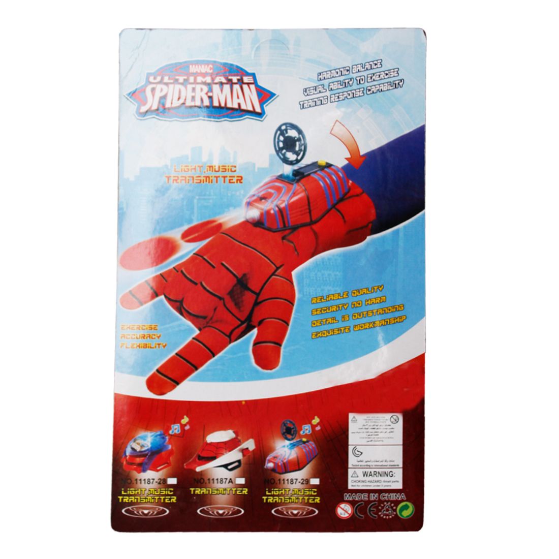 spiderman glove web