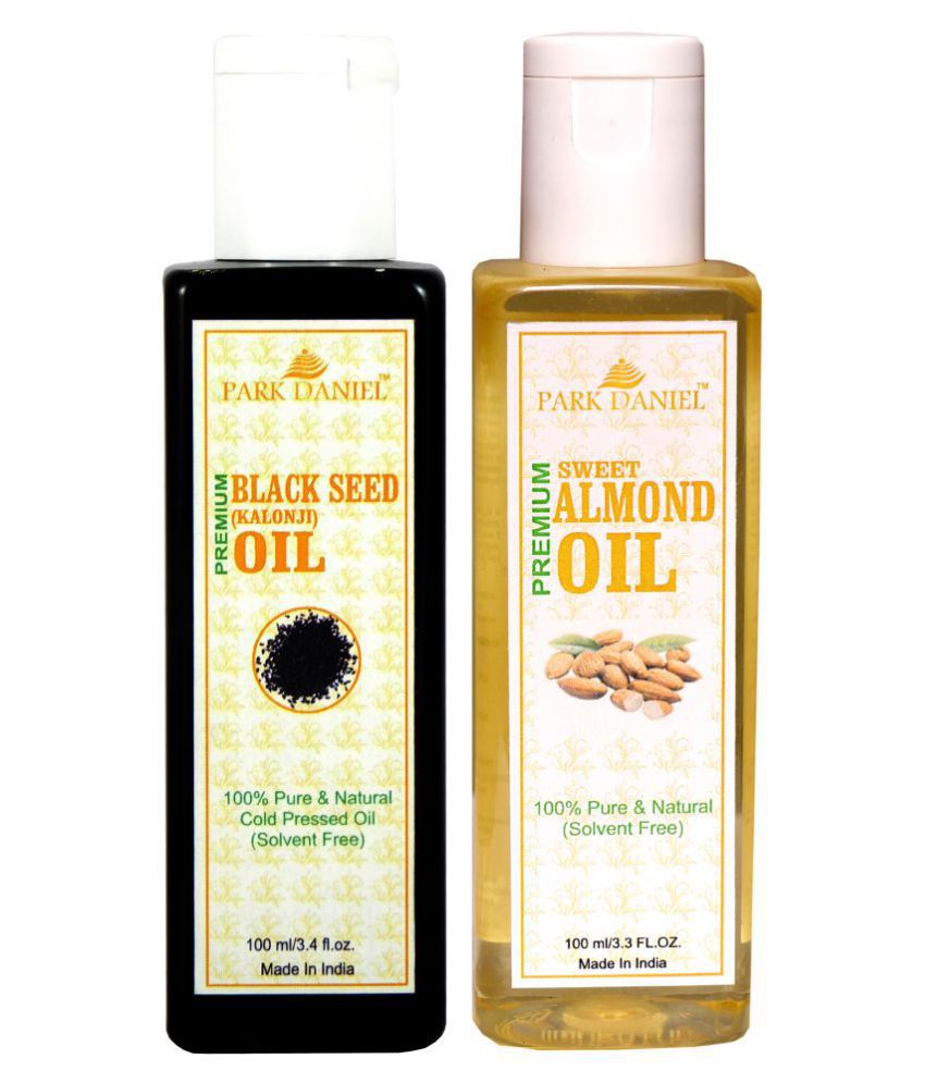     			Park Daniel Premium Almond & Kalonji Oil(200 ml) 100% Pure & Natural 200 mL Pack of 2