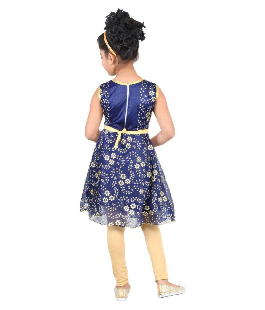 short frock with leggings