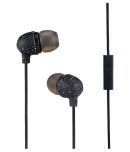 House of Marley EM-JE061 In Ear Wired Earphones With Mic Black