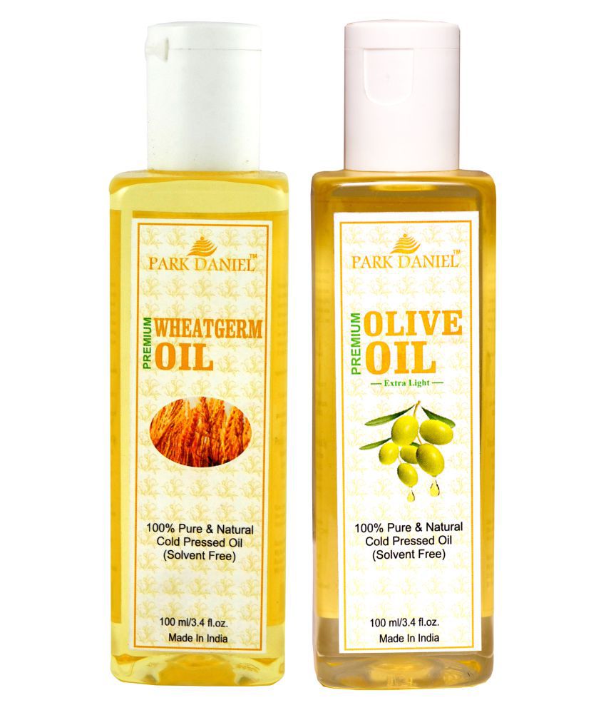     			Park Daniel Premium Wheatgerm & Olive Oil(200 ml) 100% Pure & Natural 100 ml Pack of 2