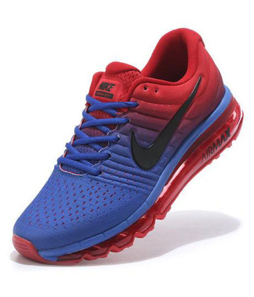 Nike Air Max 2017 Blue Running Shoes 