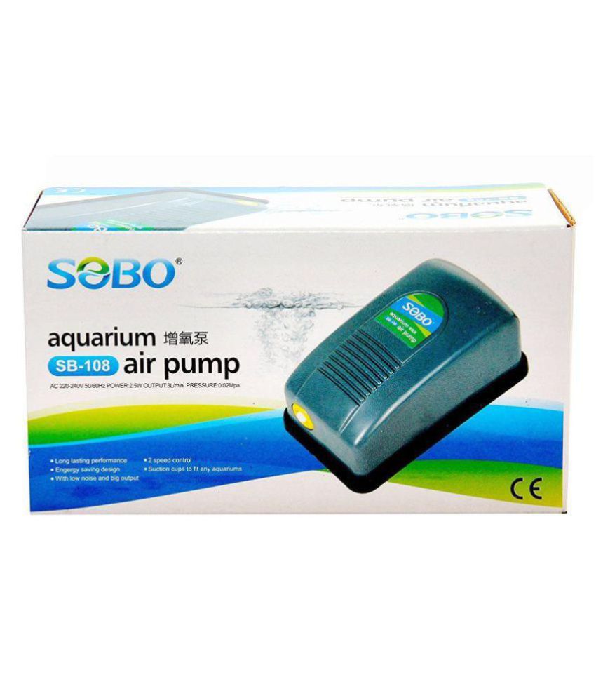 SOBO Aquarium Air Pump SB-108