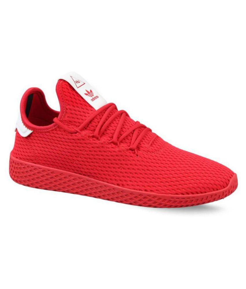 Adidas Pharrell Williams Sneakers Red Training Shoes - Buy Adidas ...