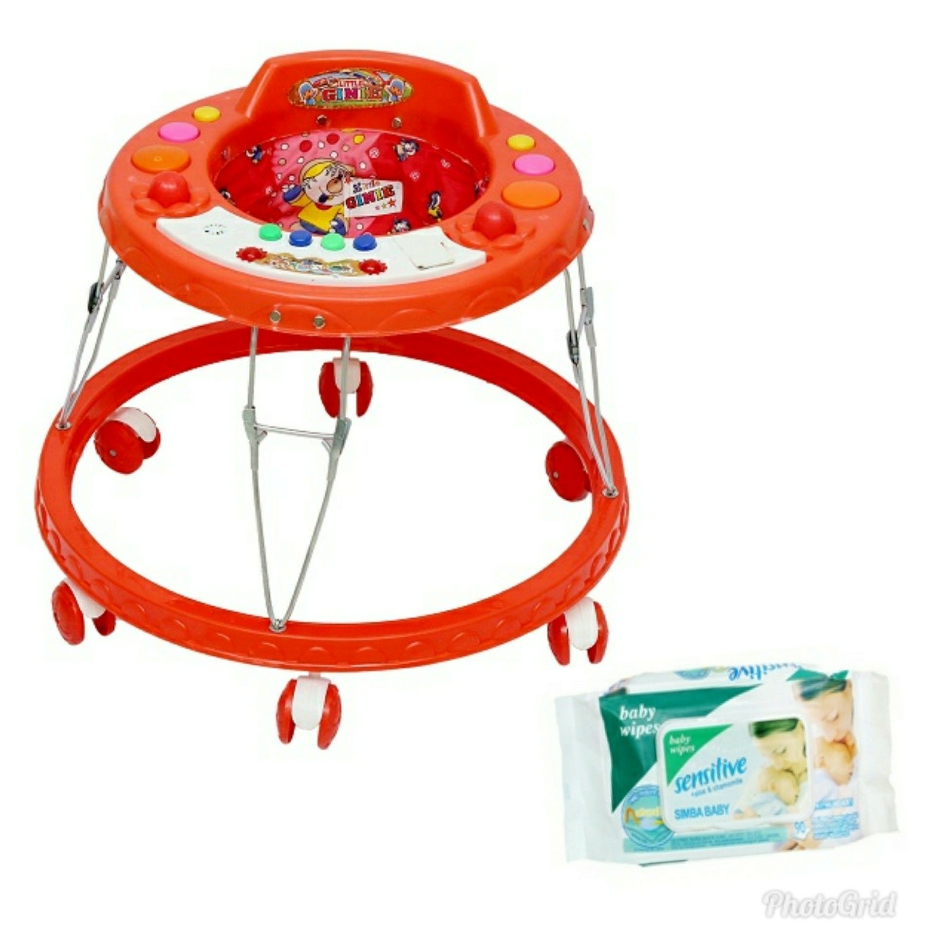 baby walker with head support