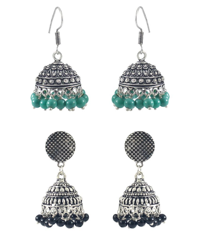 Rejewel Combo Of Classic Earring With Elegant Shape - Buy Rejewel Combo ...