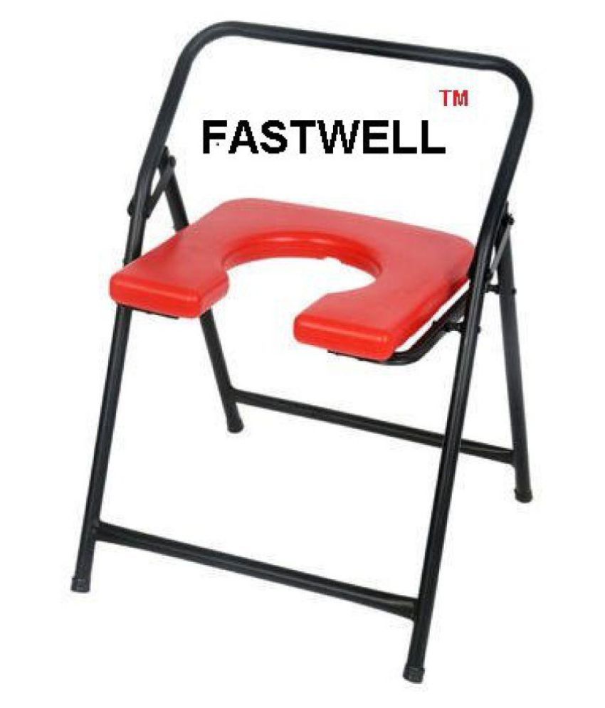 FASTWELL COMMODE STOOL FOLDABLE FRONT OPEN 1 no.s Buy FASTWELL COMMODE