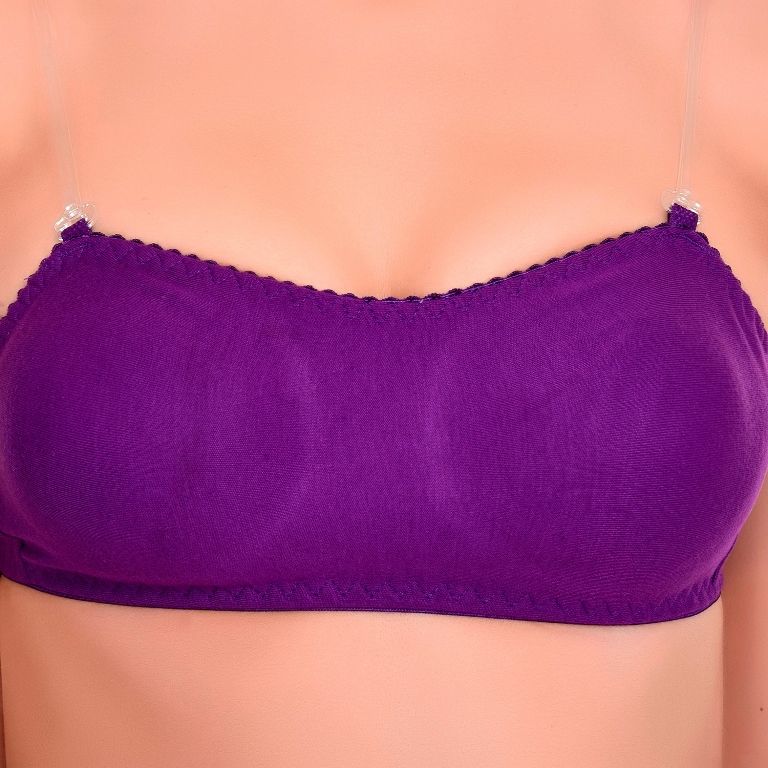 Buy She Wears Cotton Lycra Tube Bra Purple Online At Best Prices In India Snapdeal 9992